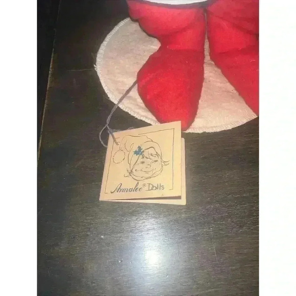 Annalee Mobillite Christmas Santa Claus Holding Pie 17”Vintage Rare 92 - Picture 2 of 8